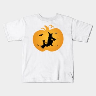 halloween witch Kids T-Shirt